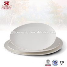 assiette ovale faite sur commande de plat de mélamine de vaisselle
